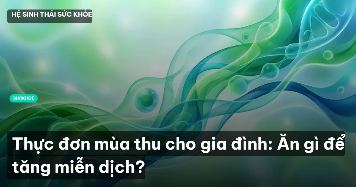 thực đơn mùa thu
