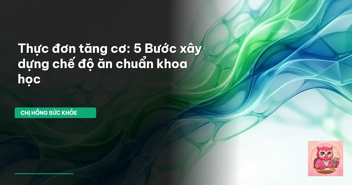 thực đơn tăng cơ