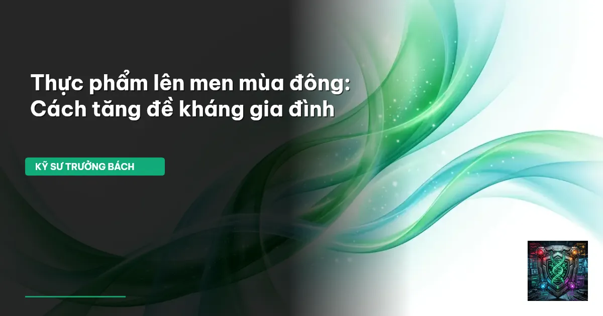 thực phẩm lên men