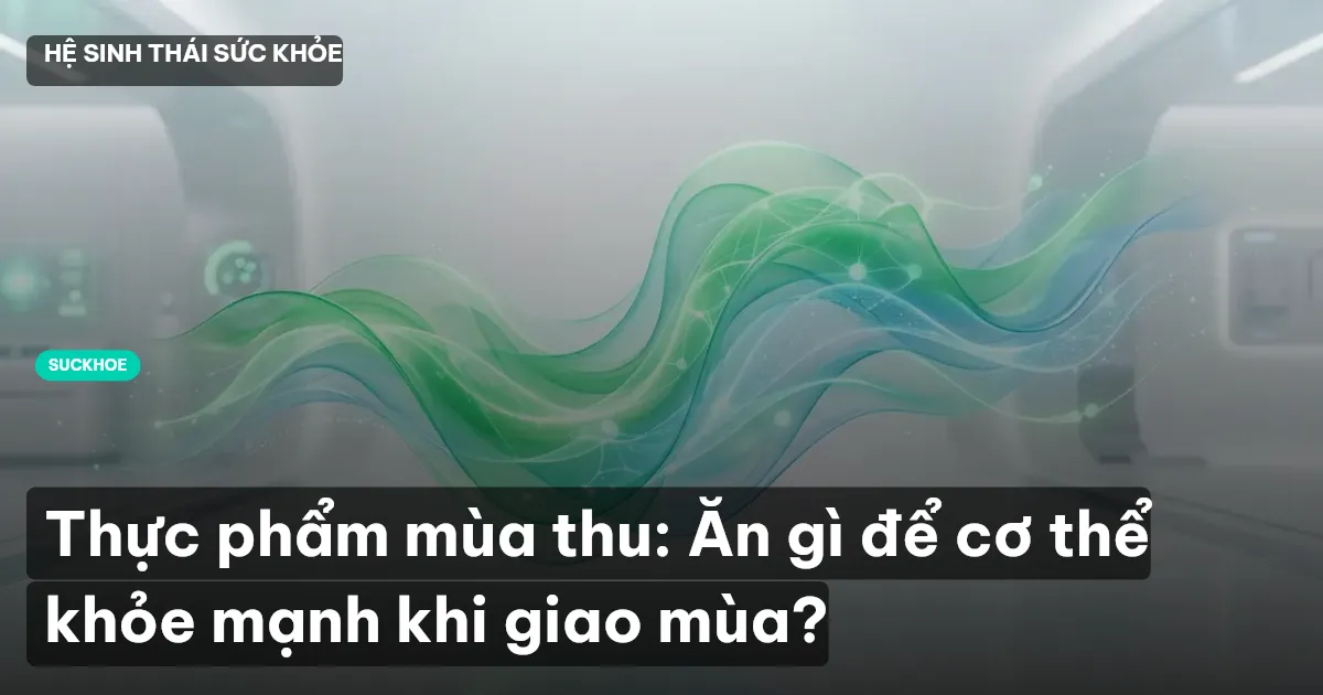 Thực phẩm mùa thu: Ăn gì để cơ thể khỏe mạnh khi giao mùa?