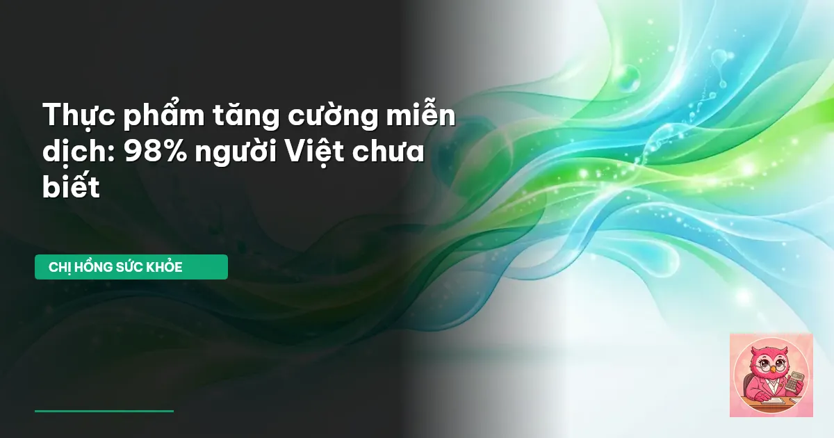tăng cường miễn dịch