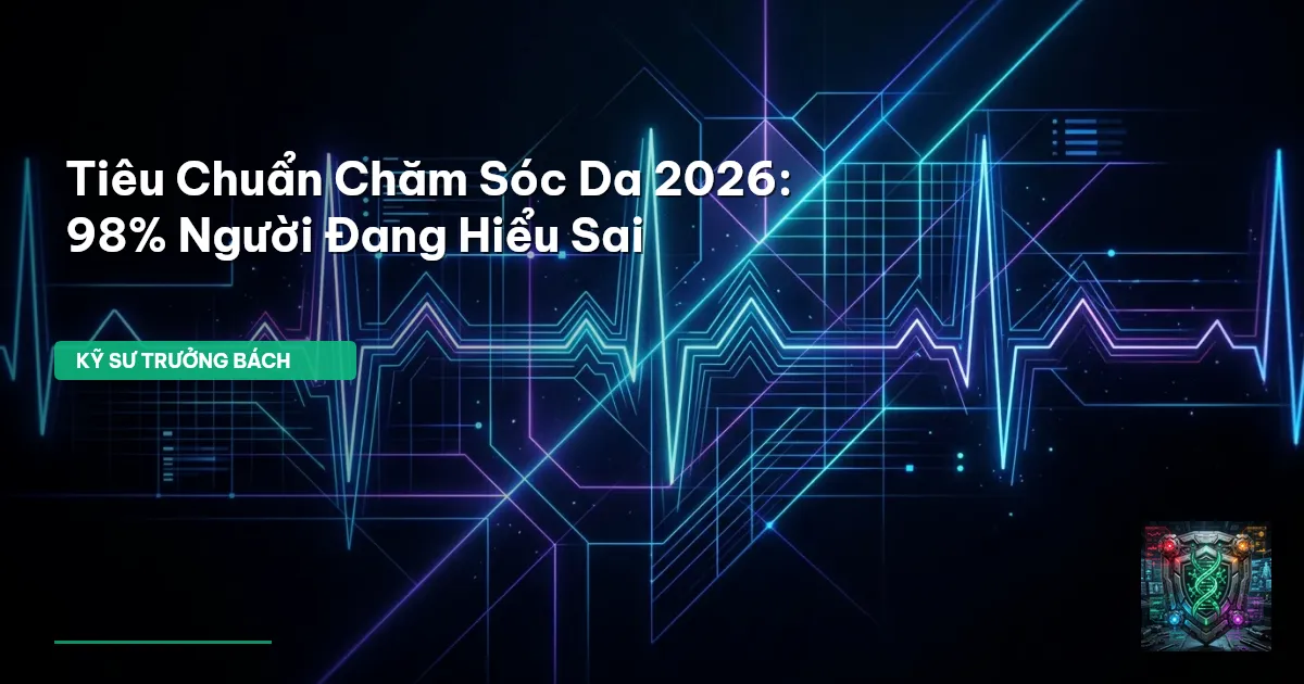 Tiêu chuẩn chăm sóc da 2026