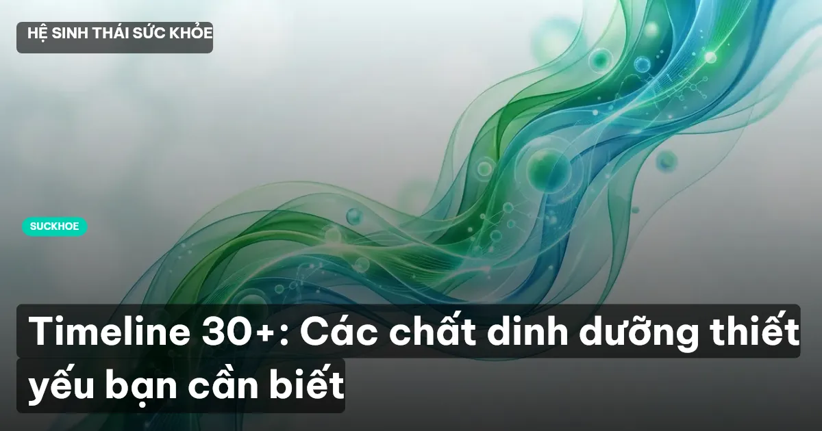 dinh dưỡng phụ nữ 30+