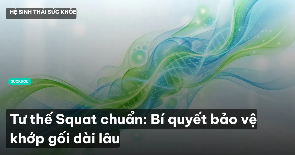 Tư thế Squat chuẩn: Bí quyết bảo vệ khớp gối dài lâu