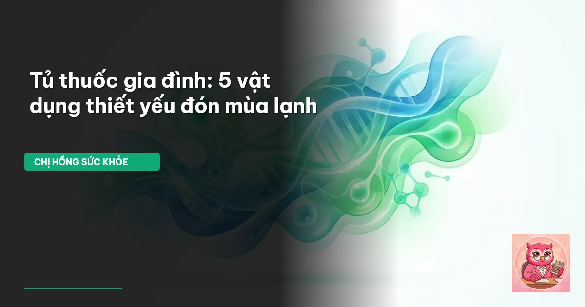 tủ thuốc gia đình