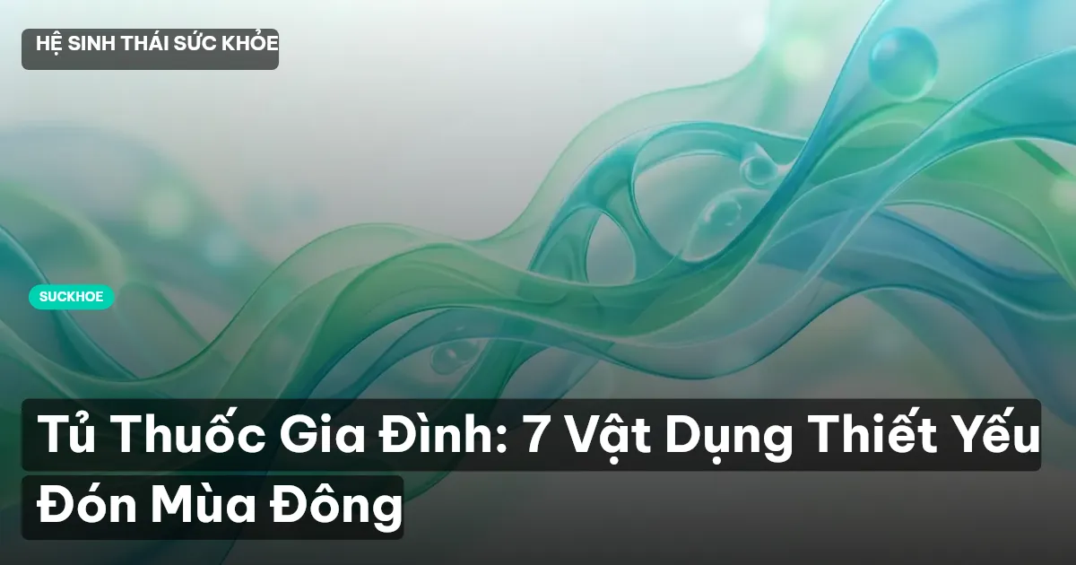tủ thuốc gia đình
