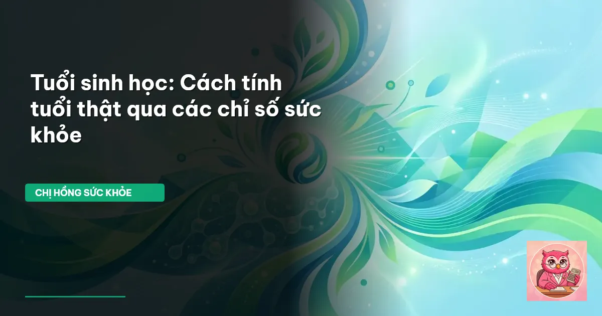 tuổi sinh học