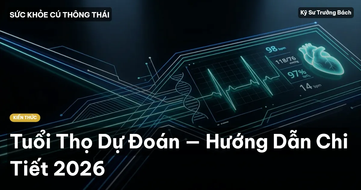 Tuổi Thọ Dự Đoán — Hướng Dẫn Chi Tiết 2026