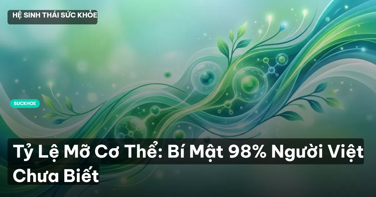 Tỷ Lệ Mỡ Cơ Thể: Bí Mật 98% Người Việt Chưa Biết