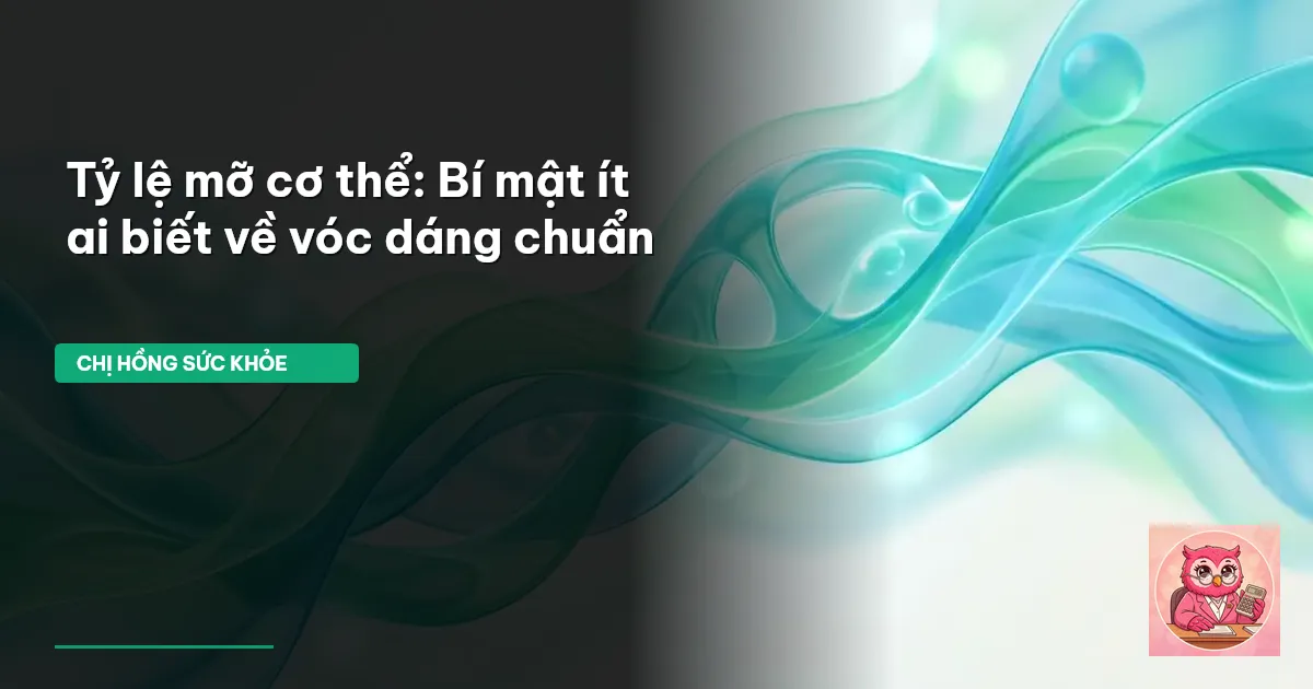 tỷ lệ mỡ cơ thể