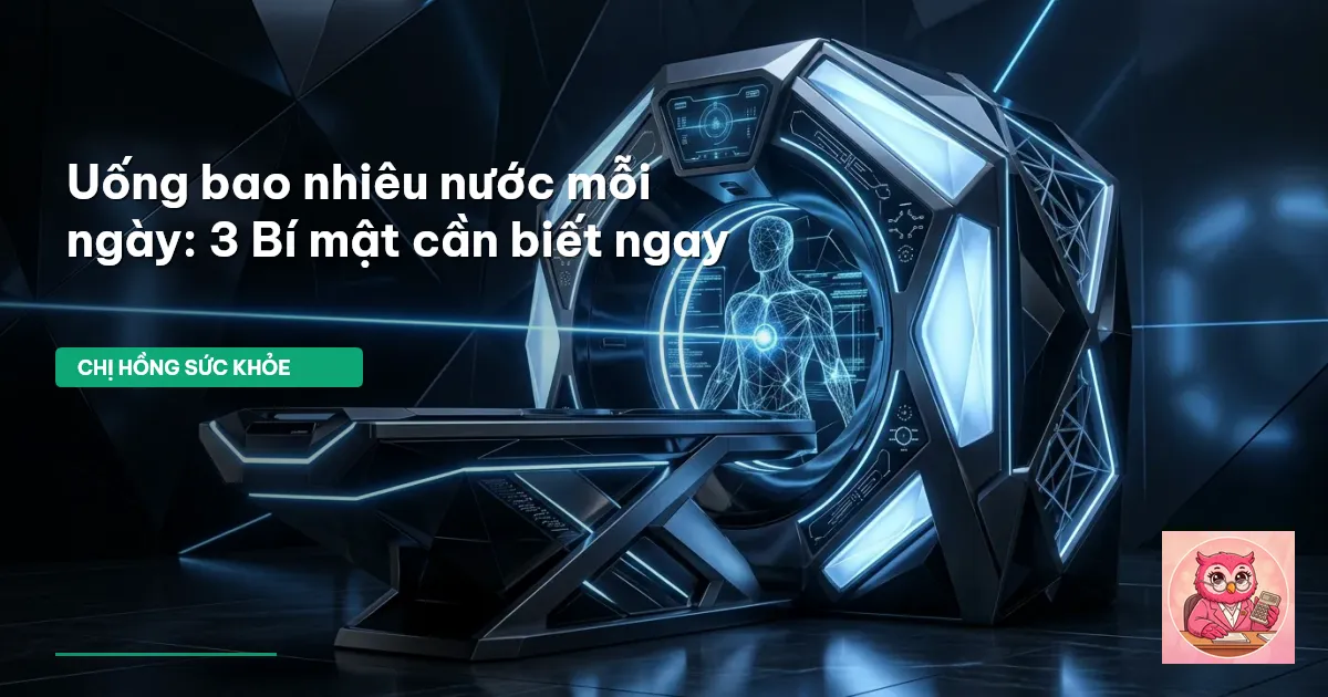 uống bao nhiêu nước mỗi ngày