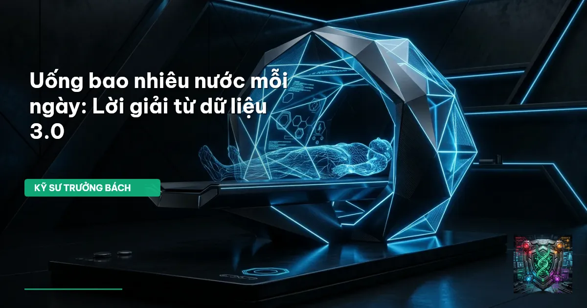 uống bao nhiêu nước mỗi ngày
