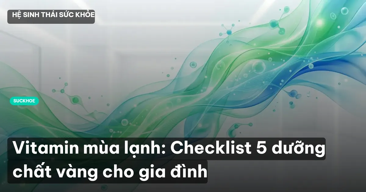 vitamin mùa lạnh