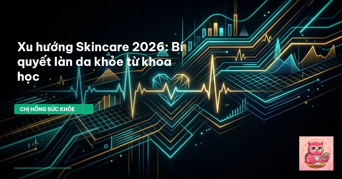 xu hướng skincare 2026