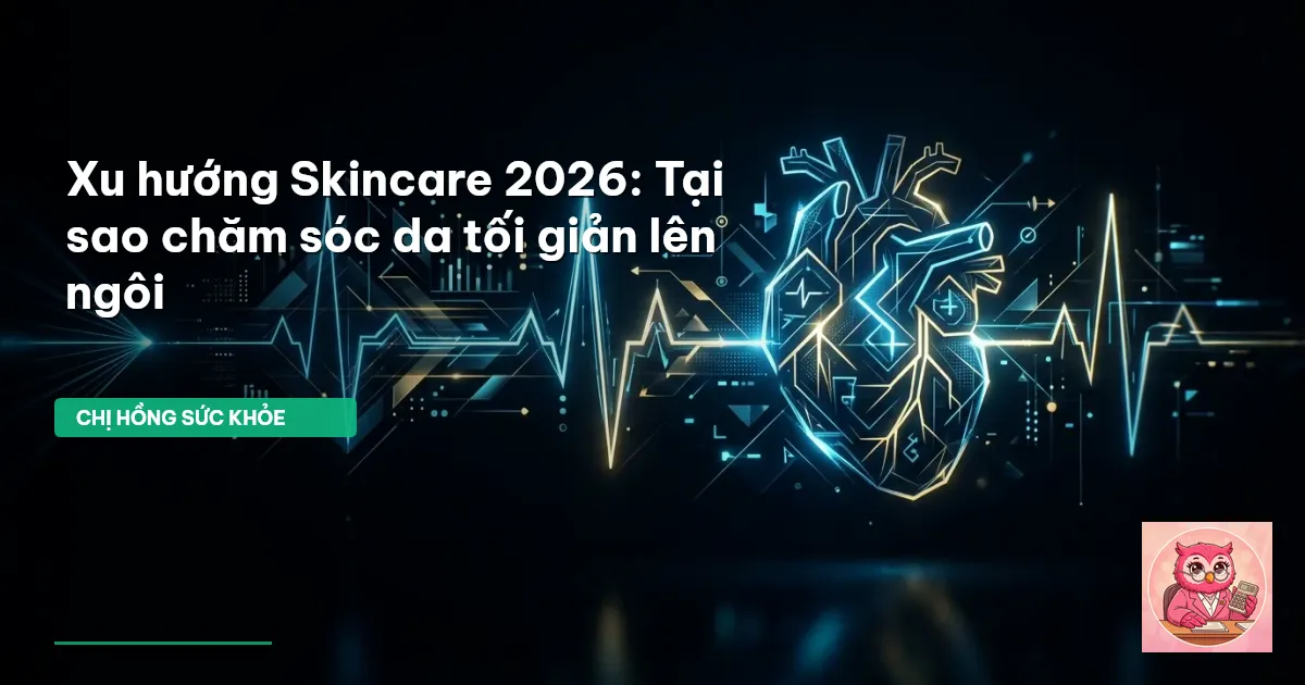 xu hướng skincare 2026