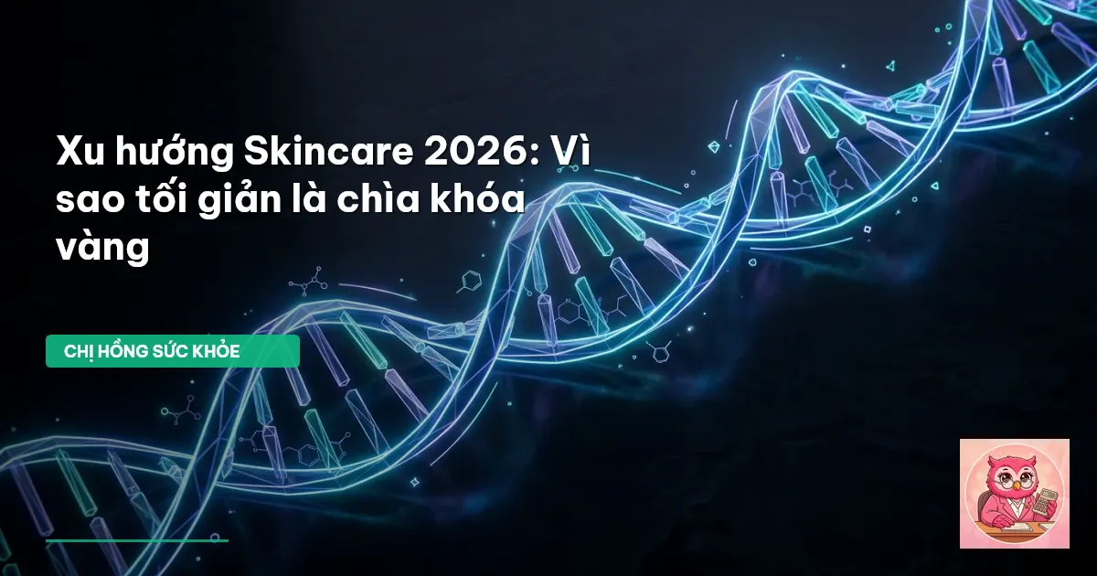 xu hướng skincare 2026