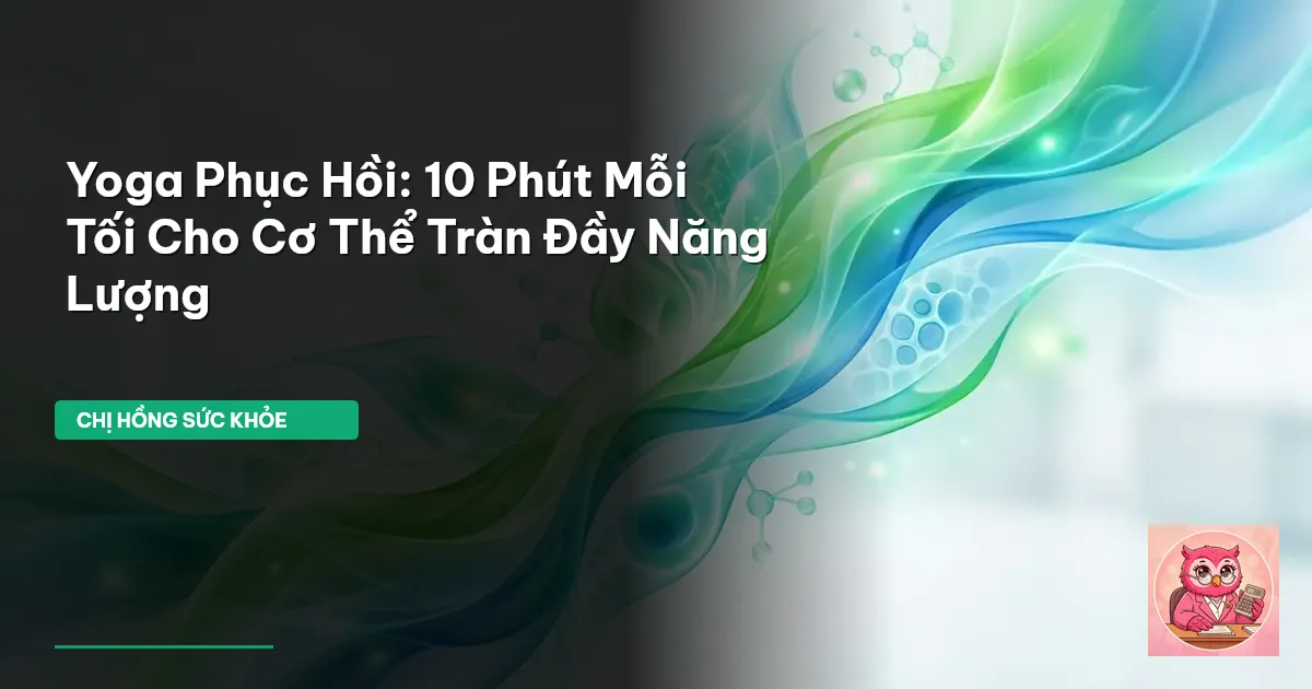 yoga phục hồi