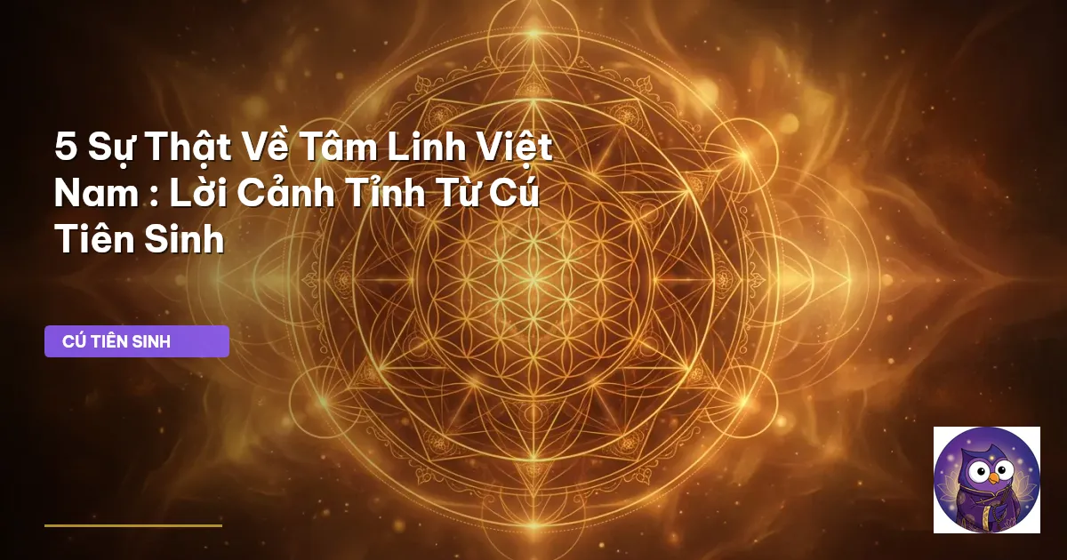 tâm linh Việt Nam
