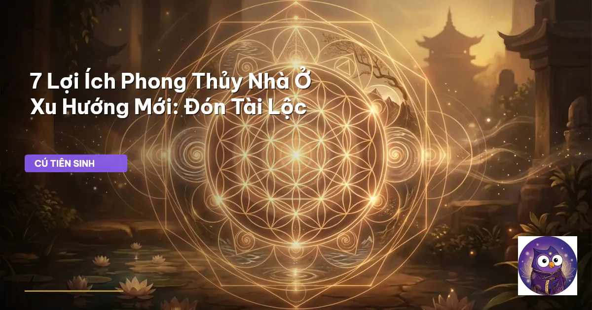 phong thủy nhà ở