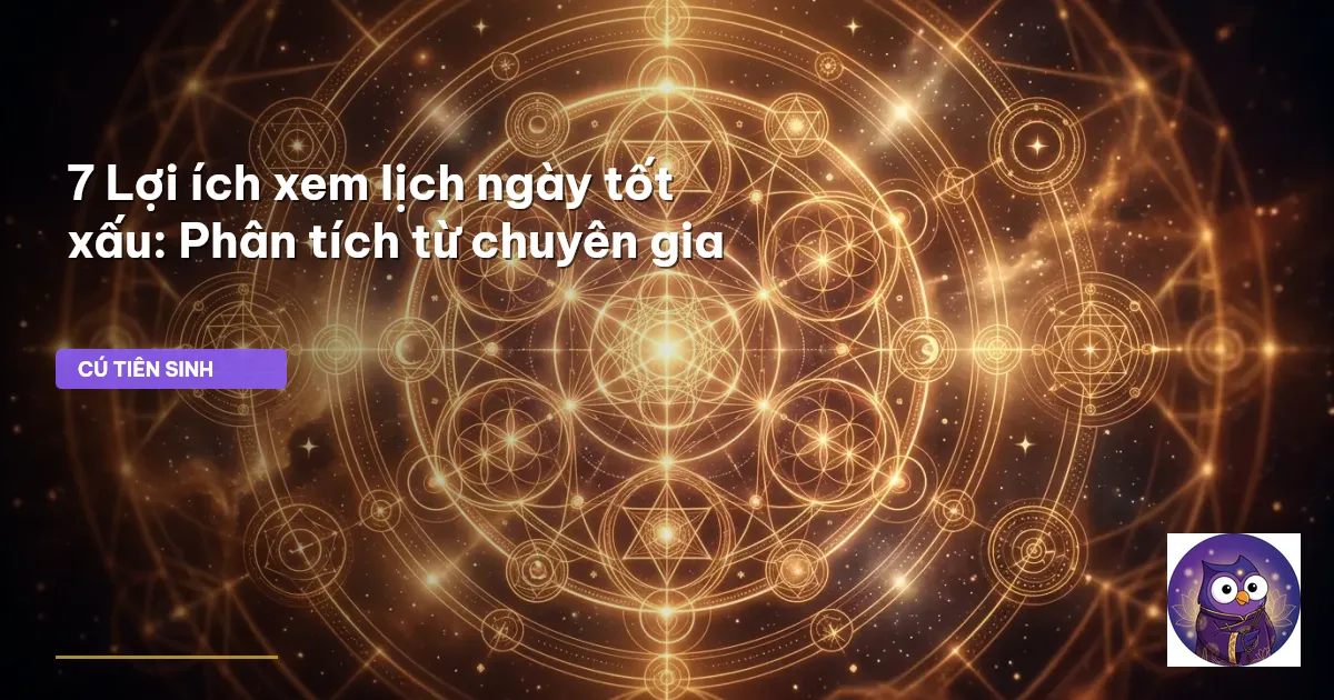 lịch ngày tốt xấu