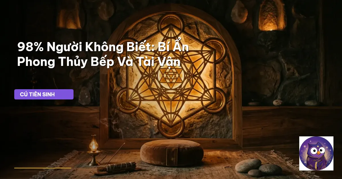 phong thủy bếp
