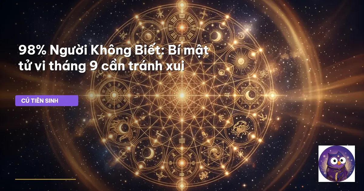 tử vi tháng 9