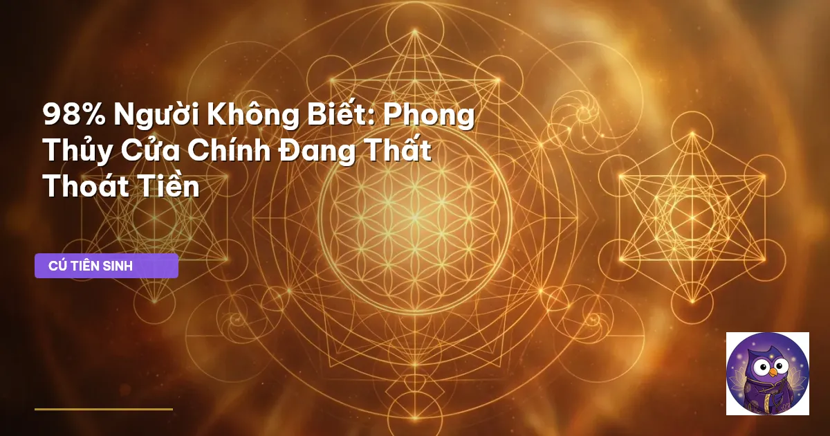 phong thủy cửa chính