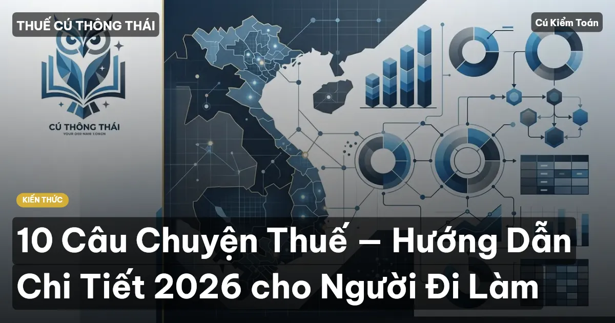 10 Câu Chuyện Thuế — Hướng Dẫn Chi Tiết 2026 cho Người Đi Làm