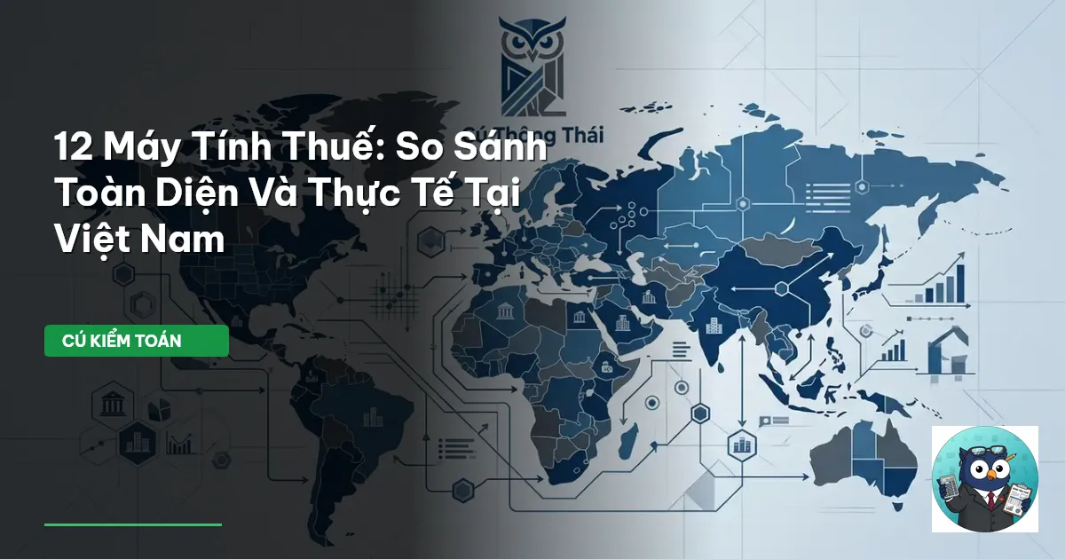 12 Máy Tính Thuế: So Sánh Toàn Diện Và Thực Tế Tại Việt Nam