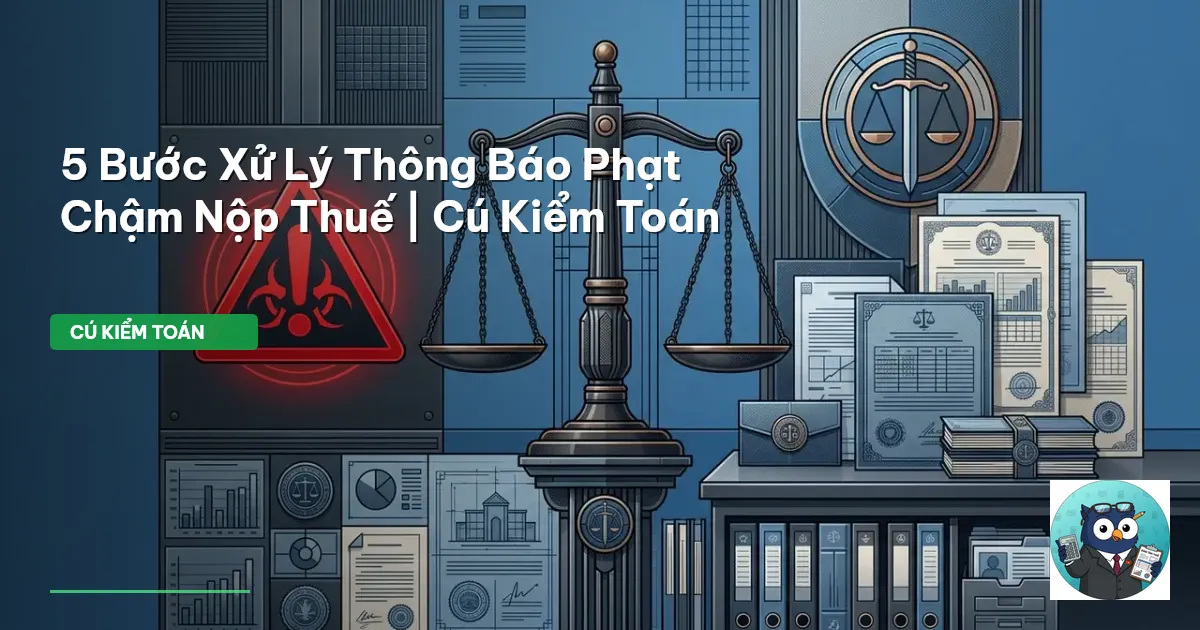 phạt chậm nộp thuế
