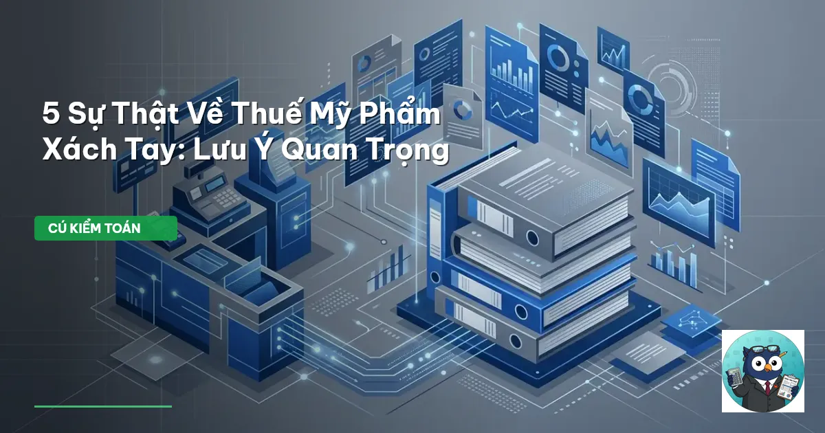 thuế mỹ phẩm xách tay