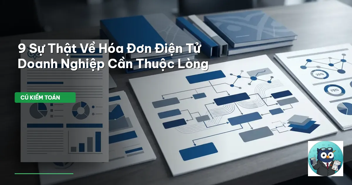 9 Sự Thật Về Hóa Đơn Điện Tử Doanh Nghiệp Cần Thuộc Lòng