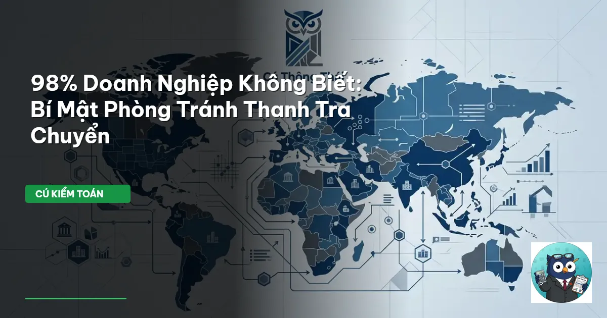 98% Doanh Nghiệp Không Biết: Bí Mật Phòng Tránh Thanh Tra Chuyển