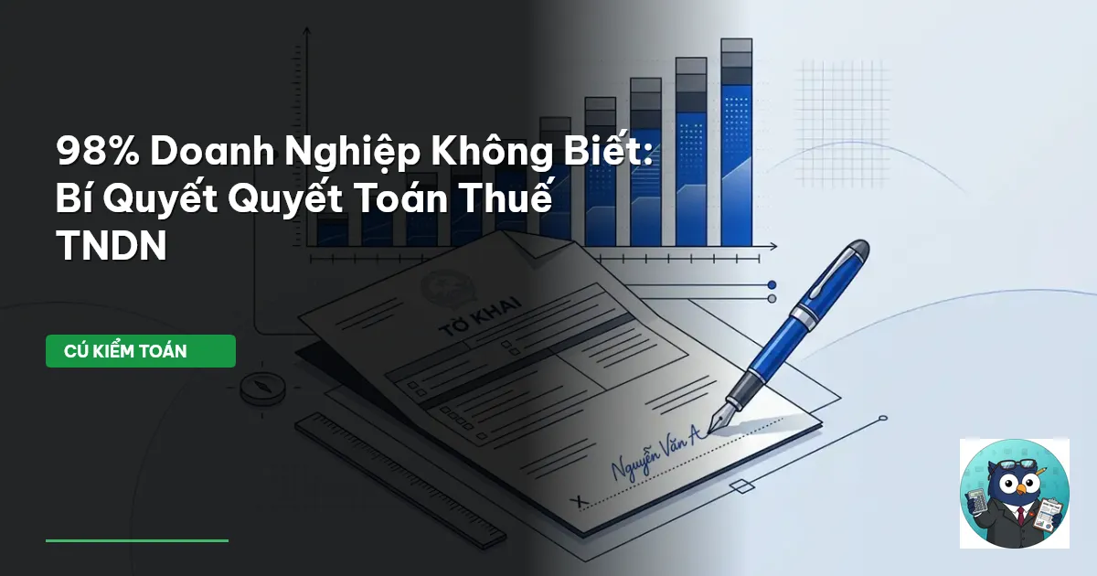 quyết toán thuế TNDN