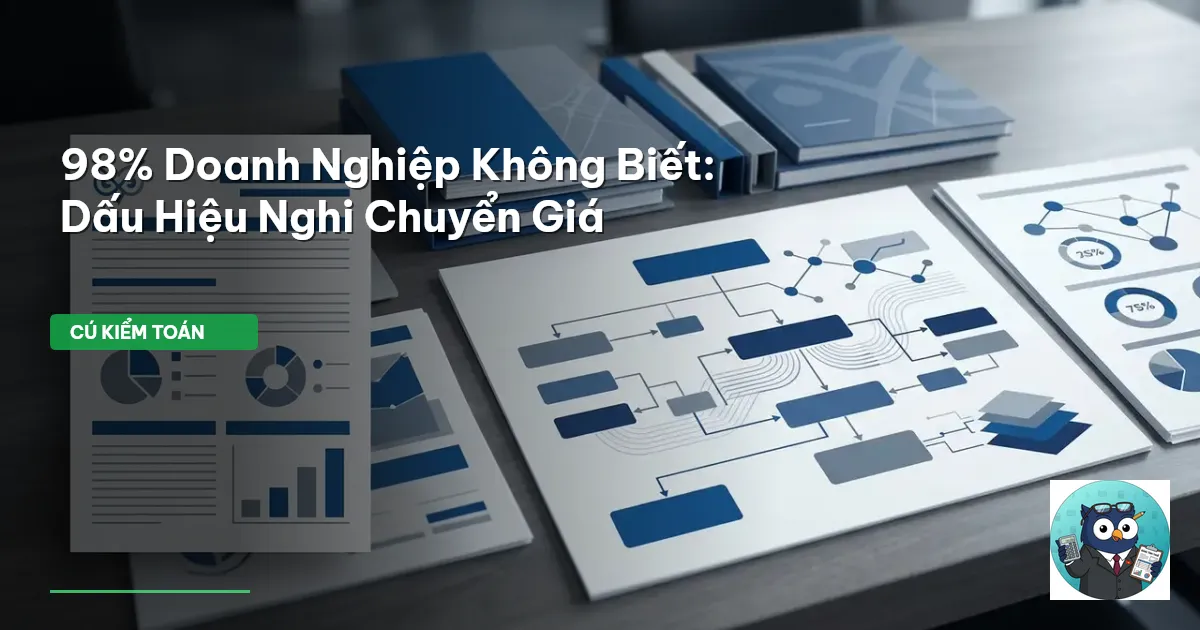 98% Doanh Nghiệp Không Biết: Dấu Hiệu Nghi Chuyển Giá