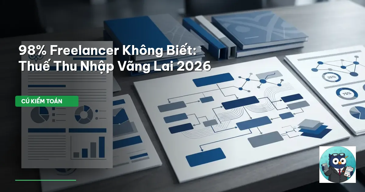 98% Freelancer Không Biết: Thuế Thu Nhập Vãng Lai 2026