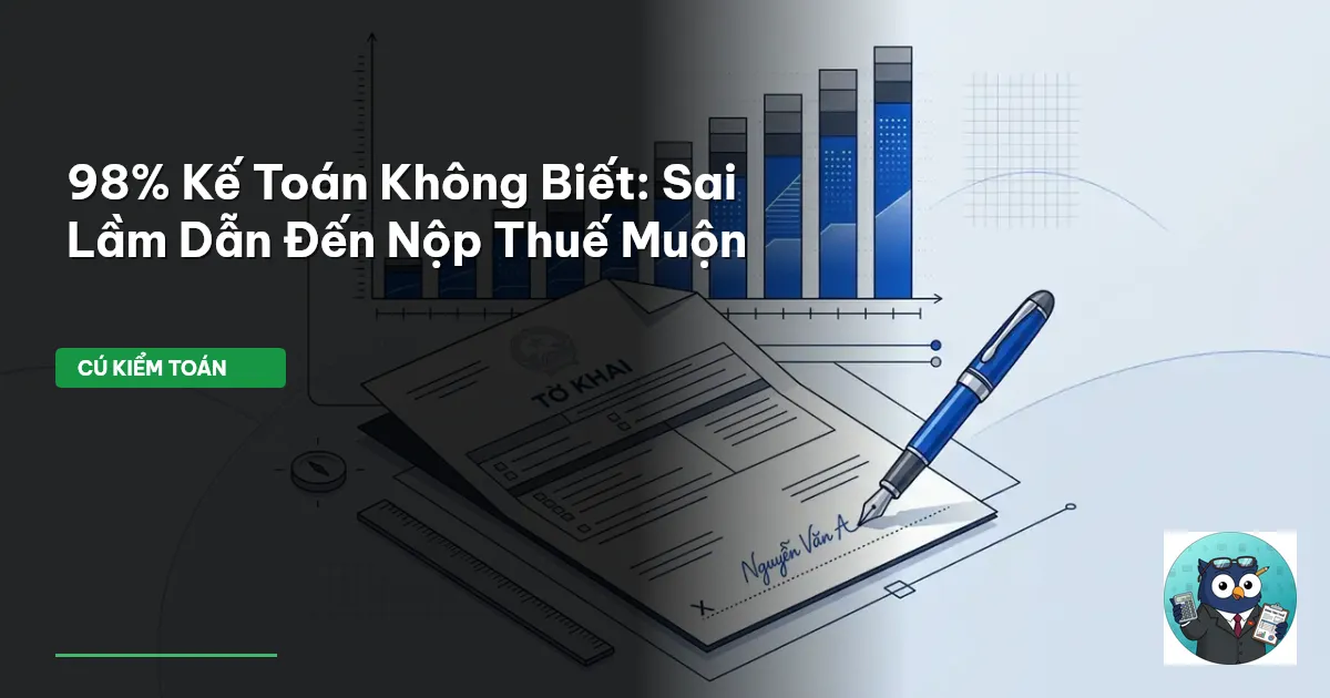 nộp thuế muộn