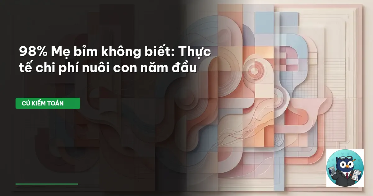 chi phí nuôi con năm đầu