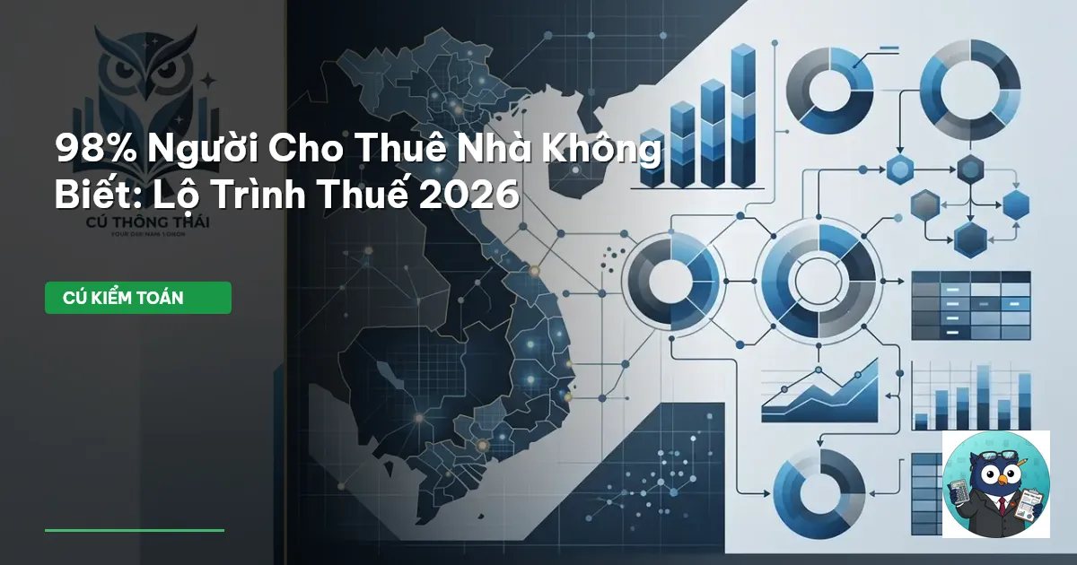 98% Người Cho Thuê Nhà Không Biết: Lộ Trình Thuế 2026