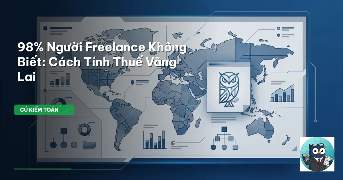 98% Người Freelance Không Biết: Cách Tính Thuế Vãng Lai