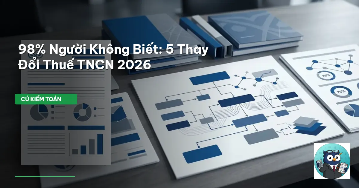98% Người Không Biết: 5 Thay Đổi Thuế TNCN 2026