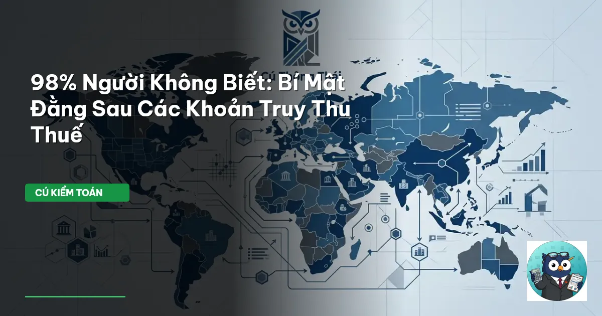 98% Người Không Biết: Bí Mật Đằng Sau Các Khoản Truy Thu Thuế