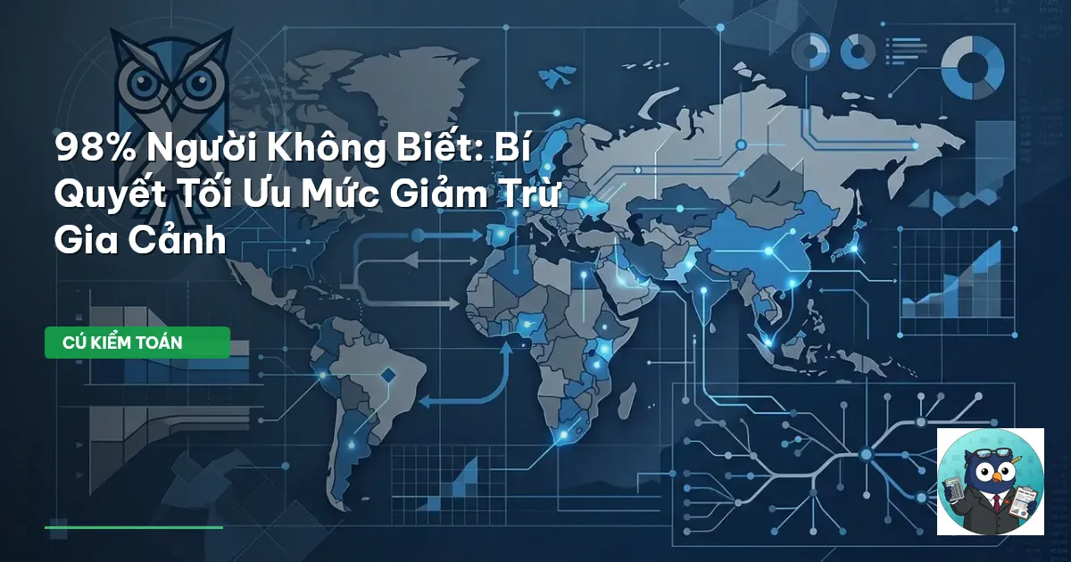 98% Người Không Biết: Bí Quyết Tối Ưu Mức Giảm Trừ Gia Cảnh