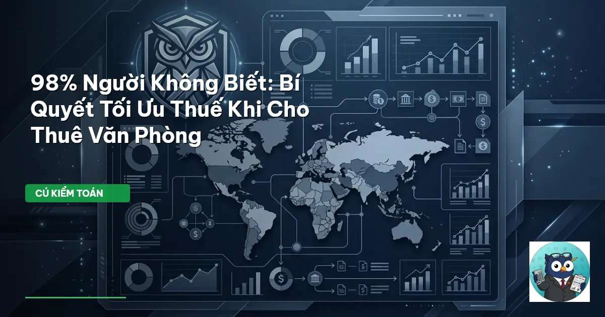 98% Người Không Biết: Bí Quyết Tối Ưu Thuế Khi Cho Thuê Văn Phòng