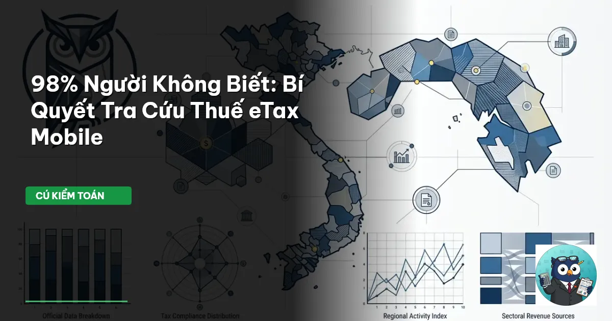 98% Người Không Biết: Bí Quyết Tra Cứu Thuế eTax Mobile