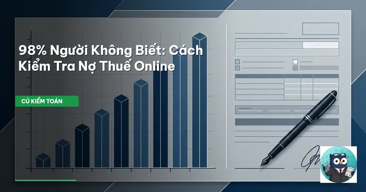 tra cứu nợ thuế