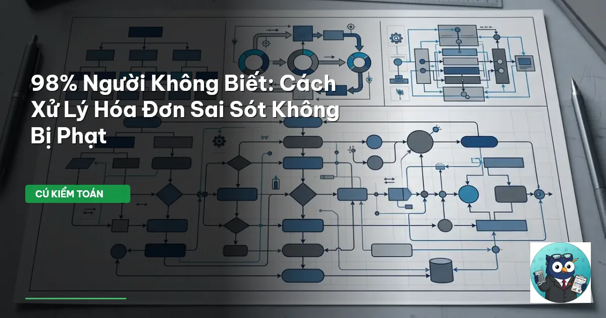 xử lý hóa đơn sai sót