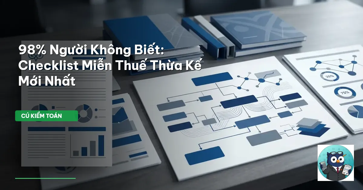 98% Người Không Biết: Checklist Miễn Thuế Thừa Kế Mới Nhất