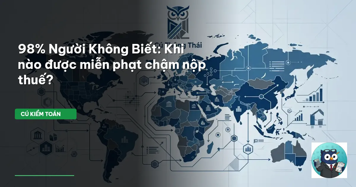 phạt chậm nộp thuế
