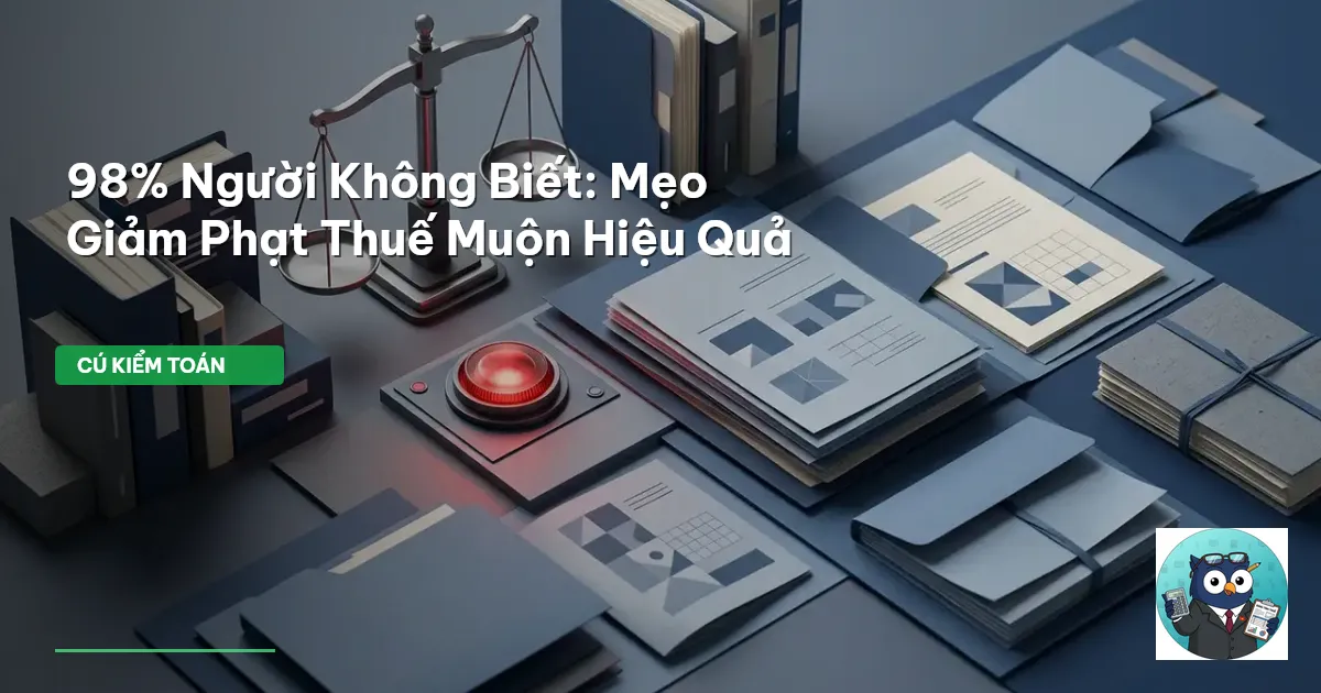 phạt thuế muộn